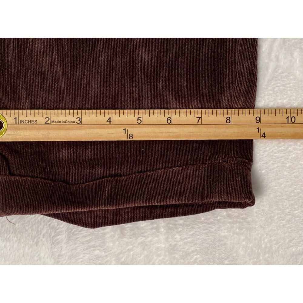 Bigsby & Kruthers Mens 36x31 Brown Corduroy Pleated Cuffed Pants Made in Canada - Picture 5 of 13